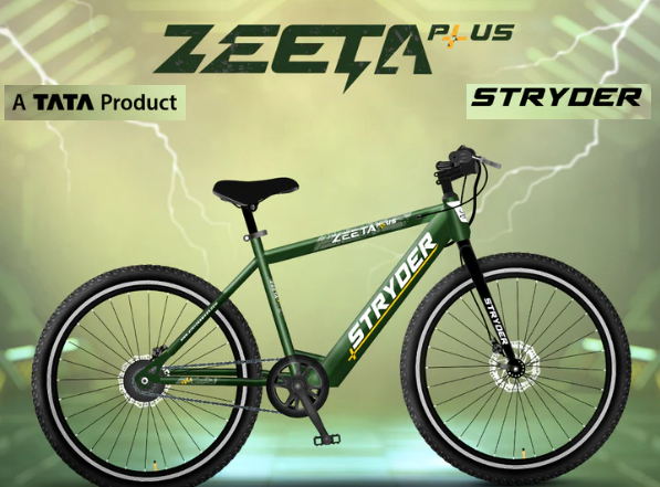 tata stryder Zeta Plus e-bike in marathi