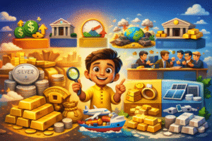 जागतिक बाजारात सोन्याची किंमती कशी ठरते? सोने की चांदी; गुंतवणुकीस काय योग्य?